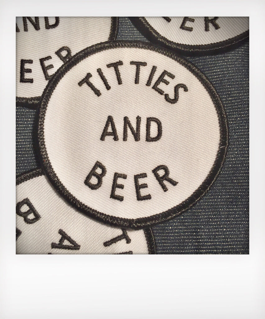 Beer Patch / White
