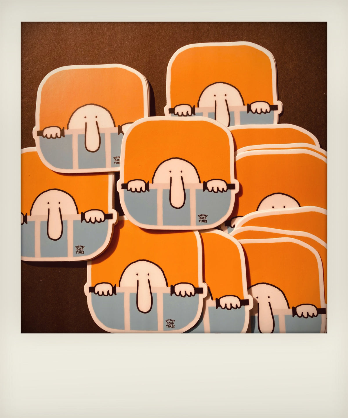 Kilroy Sticker | SUPPORT GOOD TIMES