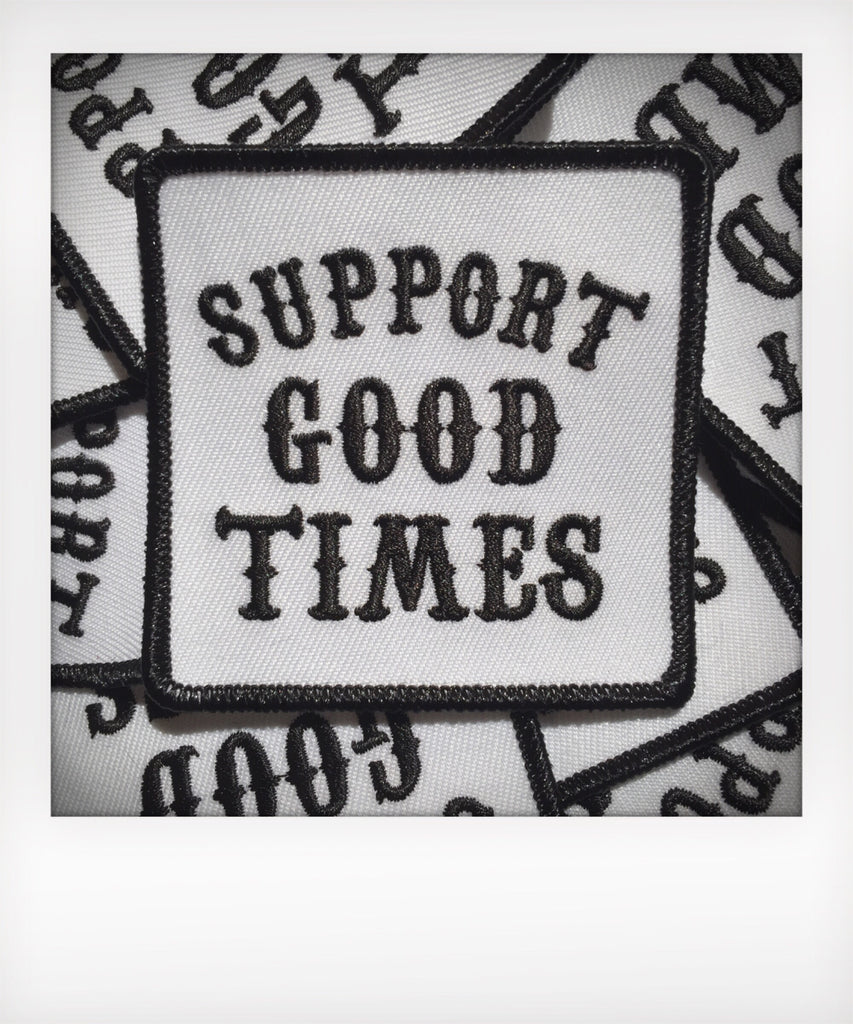Support Patch / Square / White