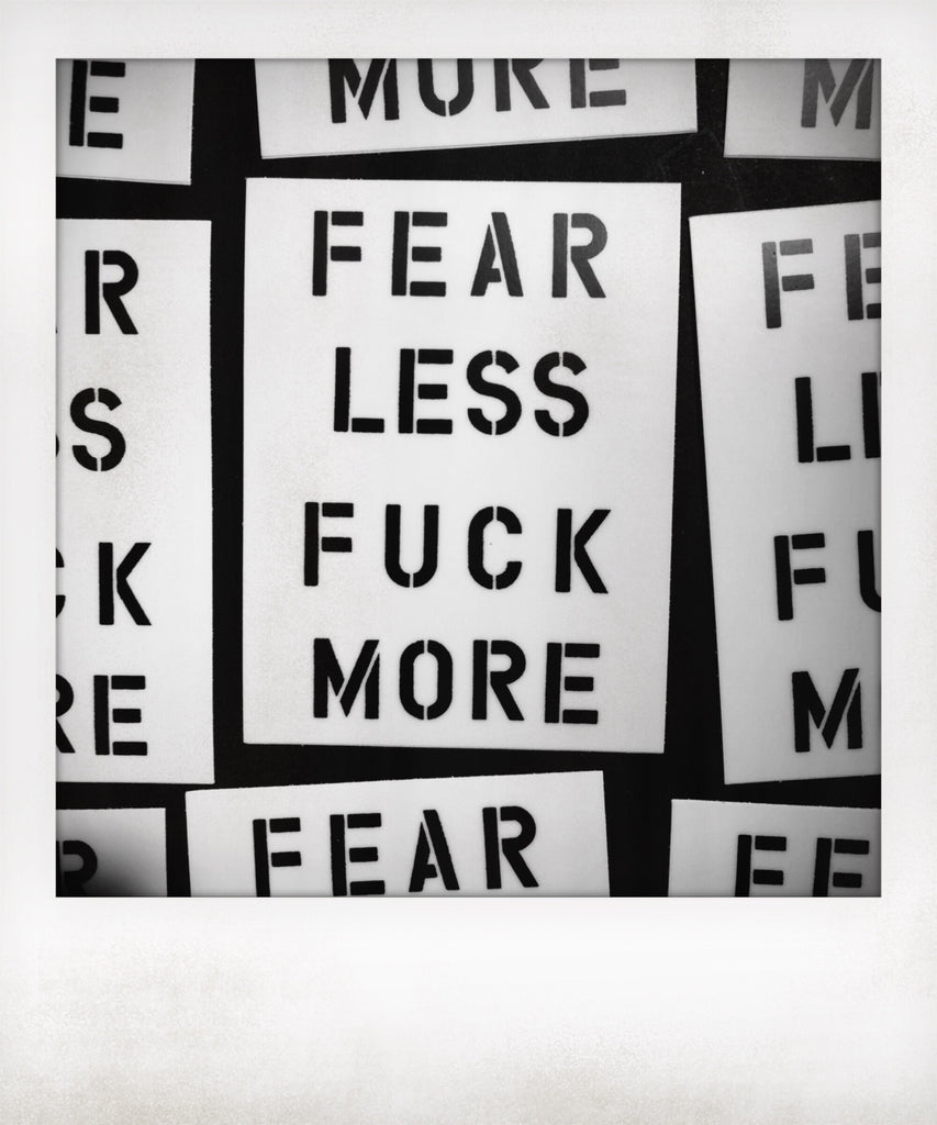 Fear Less Fuck More Sticker