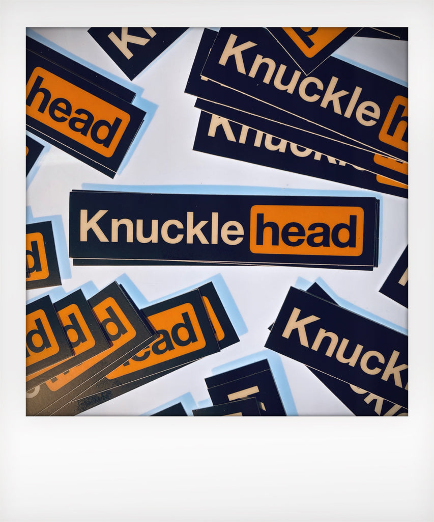 Adult Entertainment Knucklehead Sticker