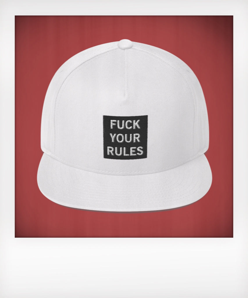 Fuck Your Rules Five Panel Snapback