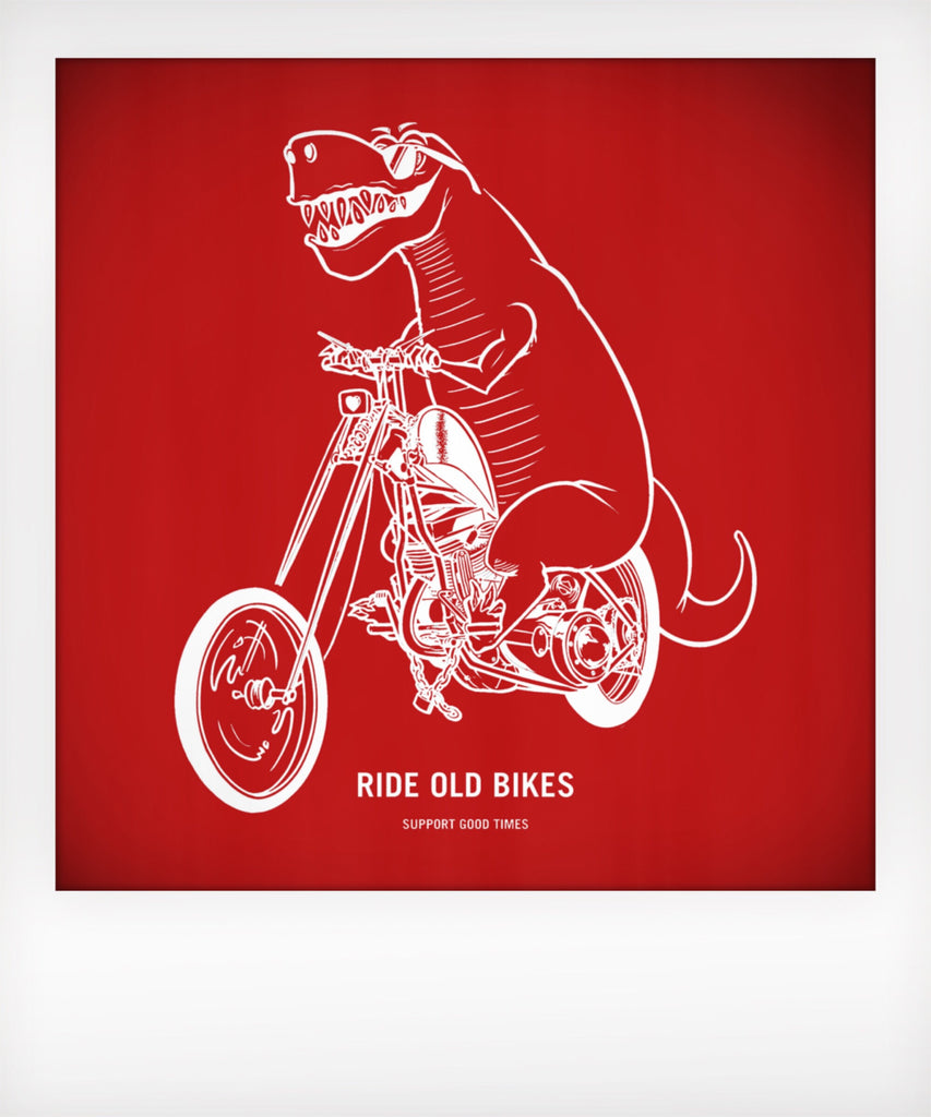 Ride Old Bikes Tshirt