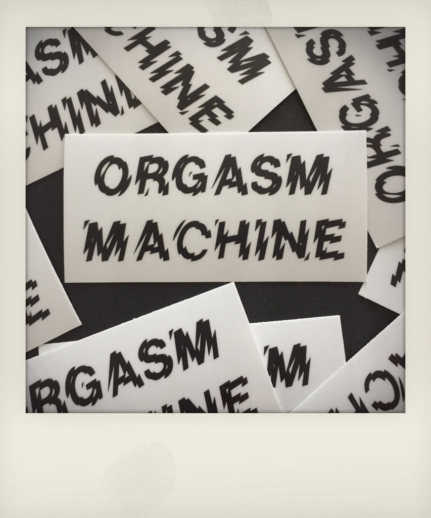 Orgasm Machine Sticker
