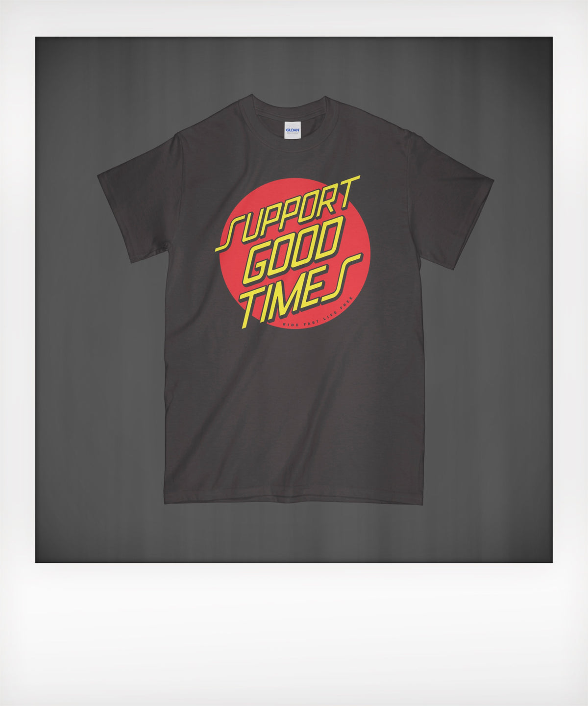 Santa Cruz Bootleg Logo Tshirt SUPPORT GOOD TIMES